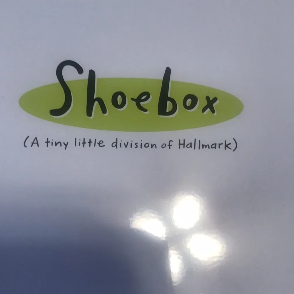 Shoe Box Cards in Shoe Tin